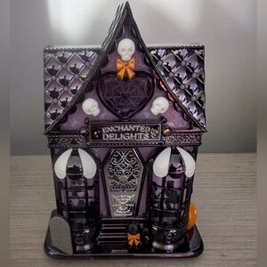 Bath & Body Works Gothic House with Purple and Black Accents